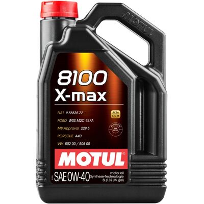 Motul - 8100 X-Max 0W-40 - 5L - Motoröl Motul - 8100 X-Max 0W-40 - 5L - Motoröl
