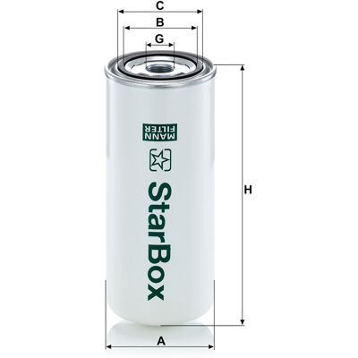 MANN-FILTER LB 962/20 - Luftfilter MANN-FILTER LB 962/20 - Luftfilter