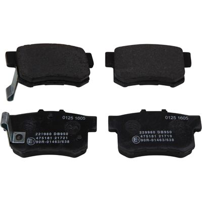 Honda Modell - Bremsbeläge - Passend für Fiat Sedici, Honda Accord, Civic, CR-V Honda Modell - Bremsbeläge - Passend für Fiat Sedici, Honda Accord, Civic, CR-V