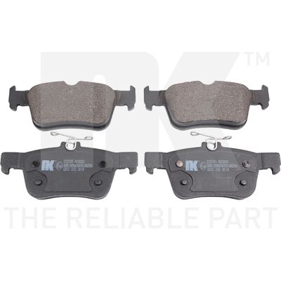 Ford DG9C2M007CB Bremsbeläge - Hinterachse Ford DG9C2M007CB Bremsbeläge - Hinterachse
