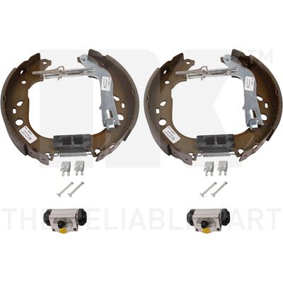 Nk Bremsbacken Satz Hinterachse für Fiat Idea Lancia Musa - Trommelbremse Nk Bremsbacken Satz Hinterachse für Fiat Idea Lancia Musa - Trommelbremse