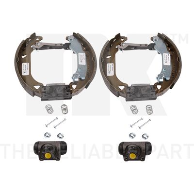 Nk Bremsbacken Satz - 180mm Trommel - 32mm Breite - Vormontiert - 22mm Zylinderbohrung Nk Bremsbacken Satz - 180mm Trommel - 32mm Breite - Vormontiert - 22mm Zylinderbohrung