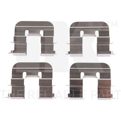 NK - Montage-Satz Bremsbeläge Hinterachse NK - Rear axle - Hyundai I30 - Brake pad mounting kit NK - Montage-Satz Bremsbeläge Hinterachse NK - Rear axle - Hyundai I30 - Brake pad mounting kit