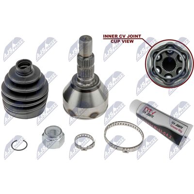 Nty Antriebswellengelenk Satz - Für Fiat Croma, Opel Astra, Insignia - Kugelgleichlaufgelenk Nty Antriebswellengelenk Satz - Für Fiat Croma, Opel Astra, Insignia - Kugelgleichlaufgelenk