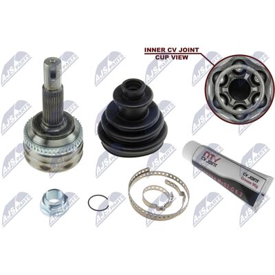 NTY NPZ-TY-096 Toyota Vorderachse CV-Gelenk mit ABS-Ring NTY NPZ-TY-096 Toyota Vorderachse CV-Gelenk mit ABS-Ring