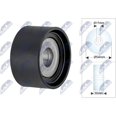 NTY K05175589AA Umlenk-/Führungsrolle - Für Chrysler, Jeep NTY K05175589AA Umlenk-/Führungsrolle - Für Chrysler, Jeep