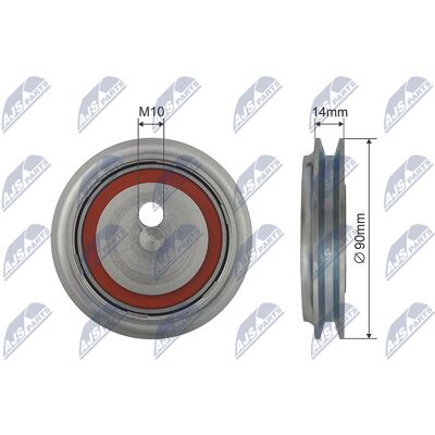 Vw Transporter RNK-VW-027 Spannrolle und Keilrippenriemen Vw Transporter RNK-VW-027 Spannrolle und Keilrippenriemen