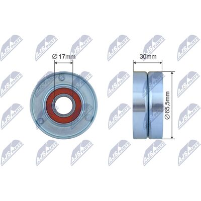 NTY RNK-RE-042 Keilrippenriemen Spannrolle - Autoersatzteile NTY RNK-RE-042 Keilrippenriemen Spannrolle - Autoersatzteile