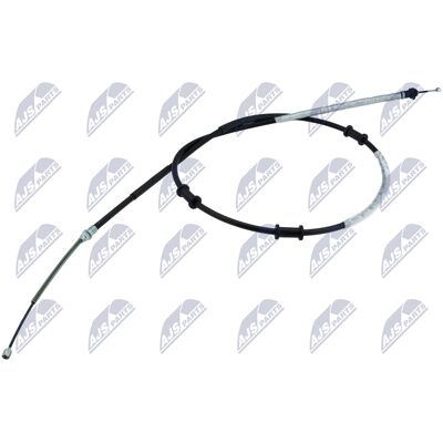 NTY HLR-FT-008 - Handbremsezug für Fiat Doblo hinten links NTY HLR-FT-008 - Handbremsezug für Fiat Doblo hinten links