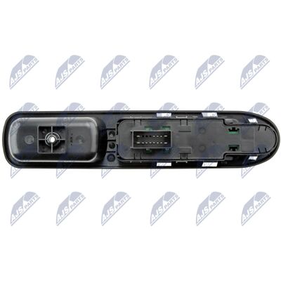 NTY Peugeot 207 SW Fensterheberschalter - Fahrerseite vorne, Schwarz - 13-polig NTY Peugeot 207 SW Fensterheberschalter - Fahrerseite vorne, Schwarz - 13-polig