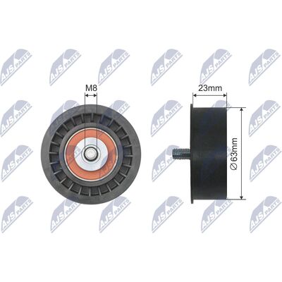 Vauxhall Zahnriemen Spannrolle - 62,7mm Durchmesser Vauxhall Zahnriemen Spannrolle - 62,7mm Durchmesser