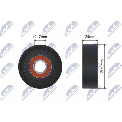 Audi Ford Spannrolle für Keilrippenriemen - Keilrippenriemen Audi Ford Spannrolle für Keilrippenriemen - Keilrippenriemen