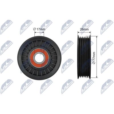 Dodge Jeep RNK-CH-044 Spannrolle - Keilrippenriemen Dodge Jeep RNK-CH-044 Spannrolle - Keilrippenriemen