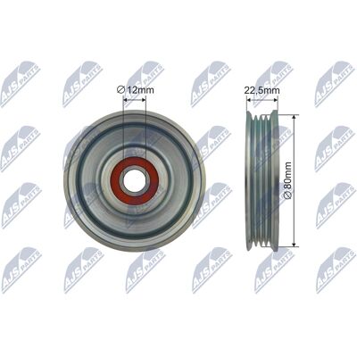 Nissan: RNK-NS-043 - Spannrolle, Keilrippenriemen Nissan: RNK-NS-043 - Spannrolle, Keilrippenriemen