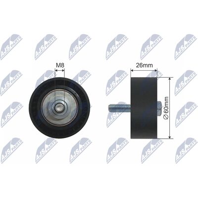 NTY RNK-CT-007 Umlenk-/Führungsrolle - Citroën Berlingo C2 NTY RNK-CT-007 Umlenk-/Führungsrolle - Citroën Berlingo C2