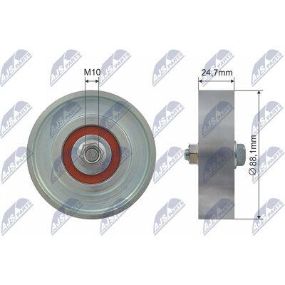 NTY RNK-TY-006 Umlenkrolle für Toyota Yaris NTY RNK-TY-006 Umlenkrolle für Toyota Yaris