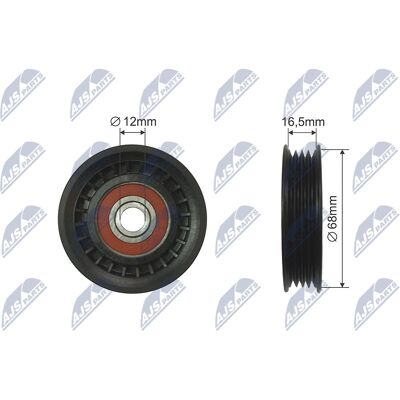 Toyota RNK-TY-003 Umlenkrolle - Keilrippenriemen Toyota RNK-TY-003 Umlenkrolle - Keilrippenriemen