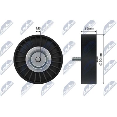Mercedes-Benz A2712060019 Spannrolle - Spannrolle Mercedes-Benz A2712060019 Spannrolle - Spannrolle