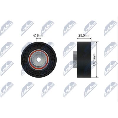 NTY RNK-FT-018 Spannrolle für Ford Mondeo 3 - Riemenscheiben und Spannrollen NTY RNK-FT-018 Spannrolle für Ford Mondeo 3 - Riemenscheiben und Spannrollen