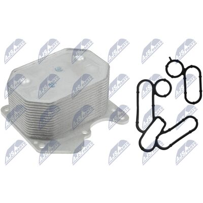 NTY CCL-FR-020 Aluminium Wassergekühlter Ölkühler für Ford 2007522 NTY CCL-FR-020 Aluminium Wassergekühlter Ölkühler für Ford 2007522