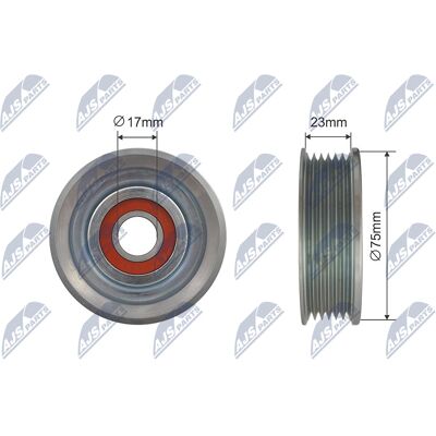 Mazda Spannrolle Keilrippenriemen - RNK-MZ-015 Mazda Spannrolle Keilrippenriemen - RNK-MZ-015