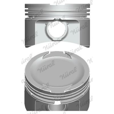 NÜRAL - 87-142300-00 - Fiat Panda II - Piston NÜRAL - 87-142300-00 - Fiat Panda II - Piston