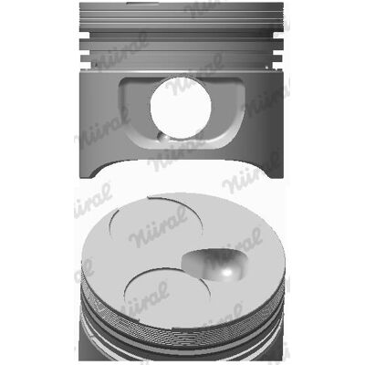 NÜRAL - 87-743600-10 - 87 mit Porte-Segment - Mercedes-Benz G-Klasse - Piston NÜRAL - 87-743600-10 - 87 mit Porte-Segment - Mercedes-Benz G-Klasse - Piston