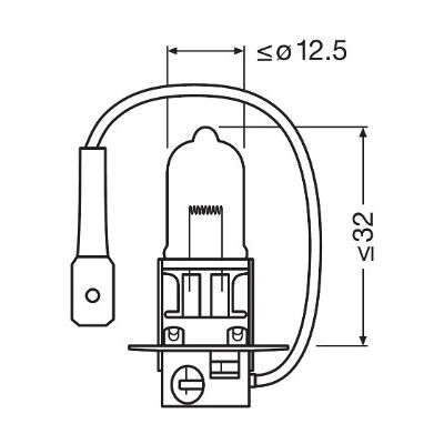OSRAM Night Breaker Laser H3 64151NL-HCB - Scheinwerferlampe OSRAM Night Breaker Laser H3 64151NL-HCB - Scheinwerferlampe