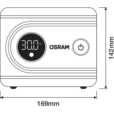 Osram Druckluftreifenprüfer/-Füller Oti612esn Osram Druckluftreifenprüfer/-Füller Oti612esn