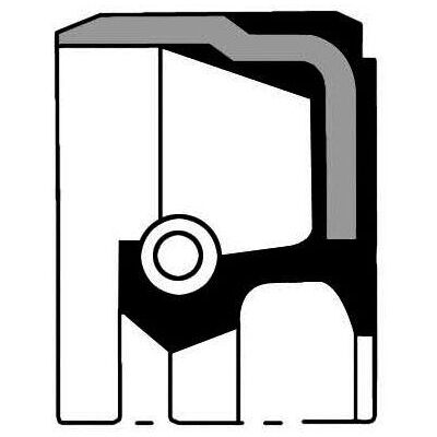 PAYEN - NA5061 - Kurbelwelle - FPM - Dichtungsmanschette PAYEN - NA5061 - Kurbelwelle - FPM - Dichtungsmanschette