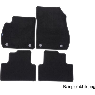 Petex Fußmatte Fußmatte, Fußmattensatz Velour - Schwarz 117956104 Petex Fußmatte Fußmatte, Fußmattensatz Velour - Schwarz 117956104