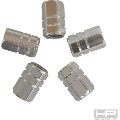 Hpauto Abdeckung, Reifenventil Ventilkappe Ventilkappen-Set Aluminium ( 5 Stück) 17483 Hpauto Abdeckung, Reifenventil Ventilkappe Ventilkappen-Set Aluminium ( 5 Stück) 17483