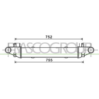 PRASCO ME029N003 Intercooler - Intercooler für Mercedes-Benz PRASCO ME029N003 Intercooler - Intercooler für Mercedes-Benz