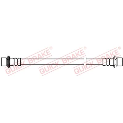Quick Brake Bremsschlauch - M10x1, 266mm, Blau - Bremsschlauch Quick Brake Bremsschlauch - M10x1, 266mm, Blau - Bremsschlauch