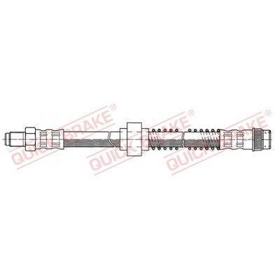 QUICK BRAKE Flexibler Bremsenschlauch - Bremsleitung QUICK BRAKE Flexibler Bremsenschlauch - Bremsleitung