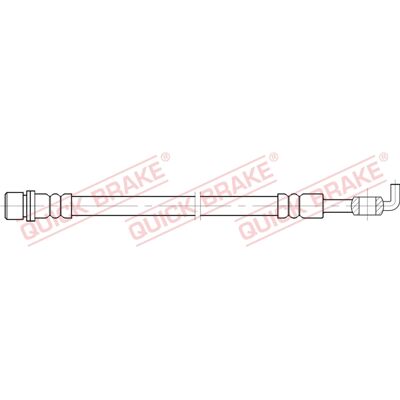 Quick Brake Bremsschlauch M10x1 - Toyota Corolla VIII Liftback Quick Brake Bremsschlauch M10x1 - Toyota Corolla VIII Liftback