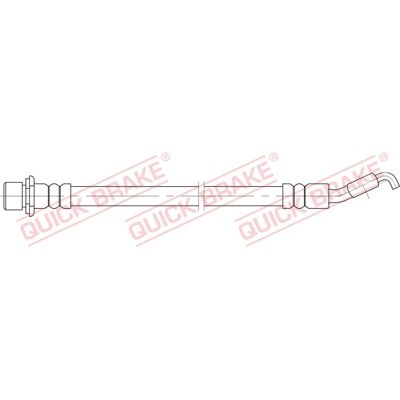 Quick Brake Bremsschlauch - M10x1 - 180mm - Blau - Bremsschlauch Quick Brake Bremsschlauch - M10x1 - 180mm - Blau - Bremsschlauch