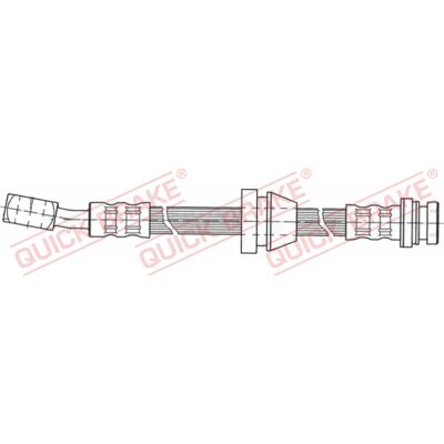 Chevrolet Bremsleitung - Länge 402mm, M10X1, Innengewinde, 2 Jahre Garantie Chevrolet Bremsleitung - Länge 402mm, M10X1, Innengewinde, 2 Jahre Garantie
