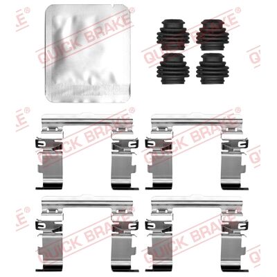 QUICK BRAKE - 109-0177 Scheibenbremsbeläge QUICK BRAKE - 109-0177 Scheibenbremsbeläge
