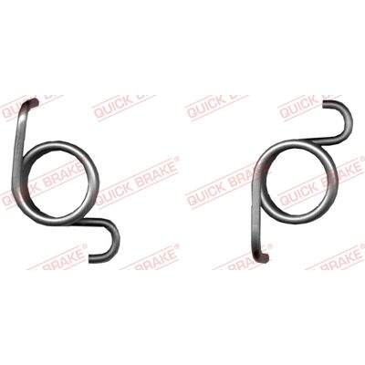 QUICK BRAKE Honda Accord III V Hintere Bremssattelfeder Reparatursatz QUICK BRAKE Honda Accord III V Hintere Bremssattelfeder Reparatursatz