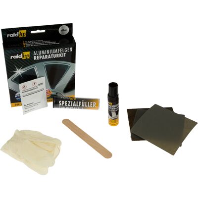 Raidhp Reparatursatz, Felge Alufelgen Reparaturkit Silber 340001 0.012l Raidhp Reparatursatz, Felge Alufelgen Reparaturkit Silber 340001 0.012l