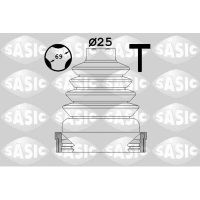 SASIC Achsmanschette Satz - 1904023 SASIC Achsmanschette Satz - 1904023