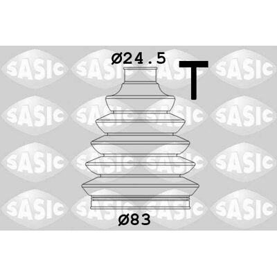 SASIC 1906005 Achsmanschette - Achsmanschette SASIC 1906005 Achsmanschette - Achsmanschette