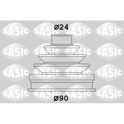SASIC Achsmanschette Satz Radseitig - 3B0498203F, 441498203A, 8D0498203B - Faltenbalgsatz für Audi, VW, BMW, Skoda SASIC Achsmanschette Satz Radseitig - 3B0498203F, 441498203A, 8D0498203B - Faltenbalgsatz für Audi, VW, BMW, Skoda