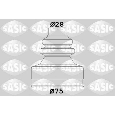 SASIC Achsmanschette - Getriebeseitig OE 328777 SASIC Achsmanschette - Getriebeseitig OE 328777