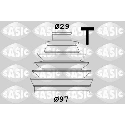 SASIC Achsmanschette - C8, Evasion, Jumpy, Fiat - Achsmanschette SASIC Achsmanschette - C8, Evasion, Jumpy, Fiat - Achsmanschette
