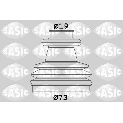 SASIC Achsmanschette Satz Radseitig - 2933813 SASIC Achsmanschette Satz Radseitig - 2933813