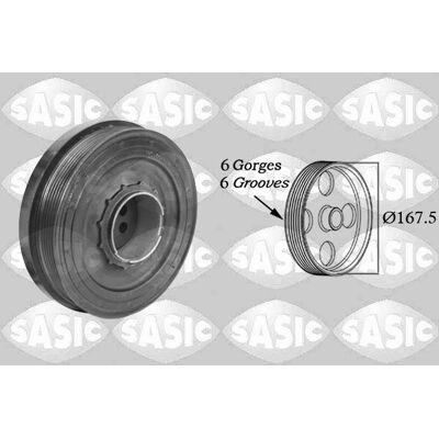 SASIC 2156078 Riemenscheibe - Kurbelwelle BMW 1-5, X1, X3 SASIC 2156078 Riemenscheibe - Kurbelwelle BMW 1-5, X1, X3