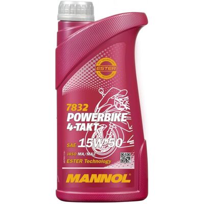 Mannol 7832 4-Takt Powerbike 1L - Motoröl Mannol 7832 4-Takt Powerbike 1L - Motoröl