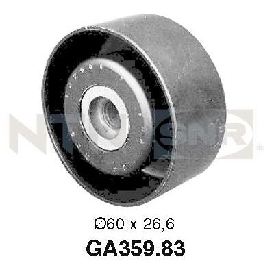 Citroën Keilrippenriemen Spannrolle - Umlenkrolle - GA359.83 Citroën Keilrippenriemen Spannrolle - Umlenkrolle - GA359.83